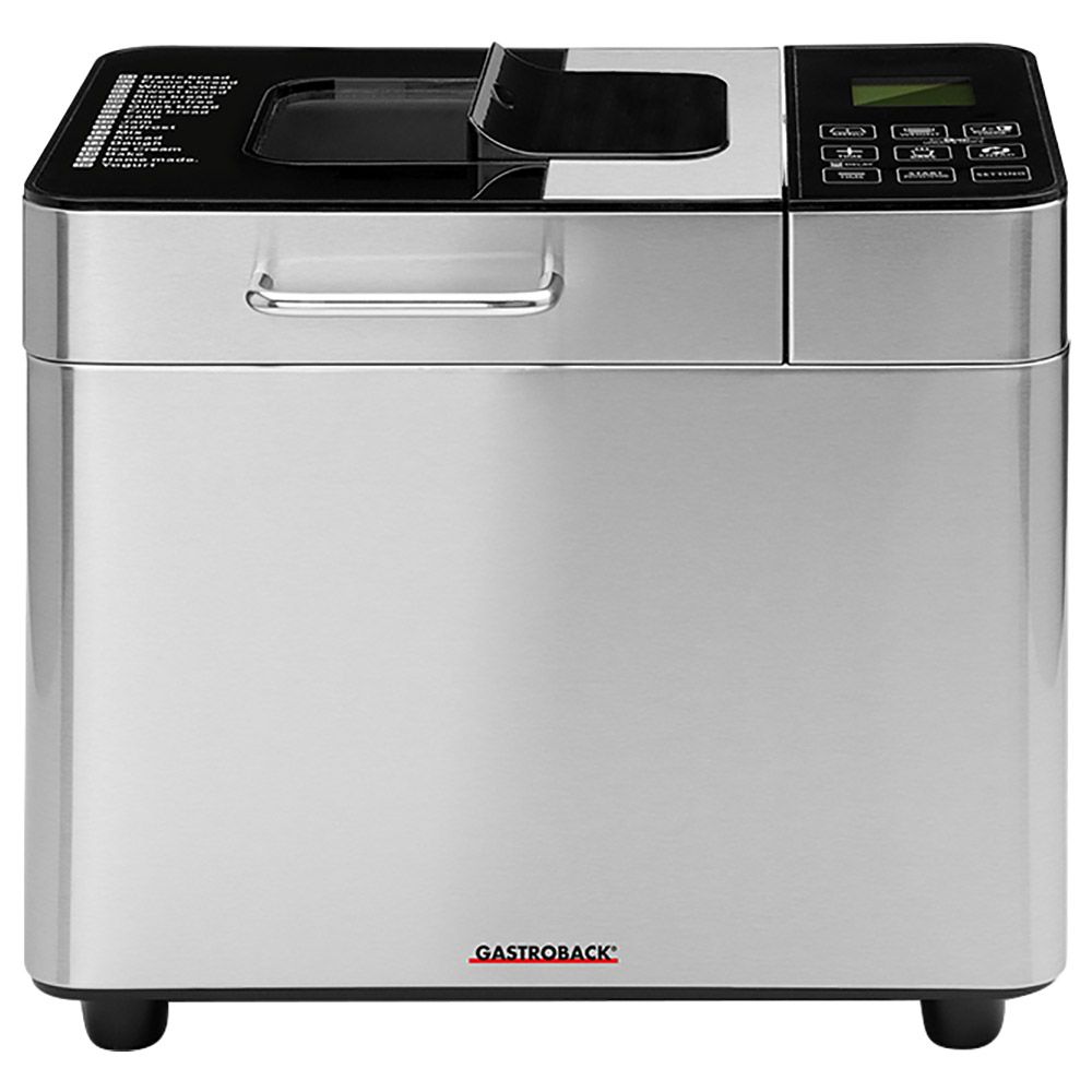 Gastroback - Design Automatic Bread Maker Advanced - Silver