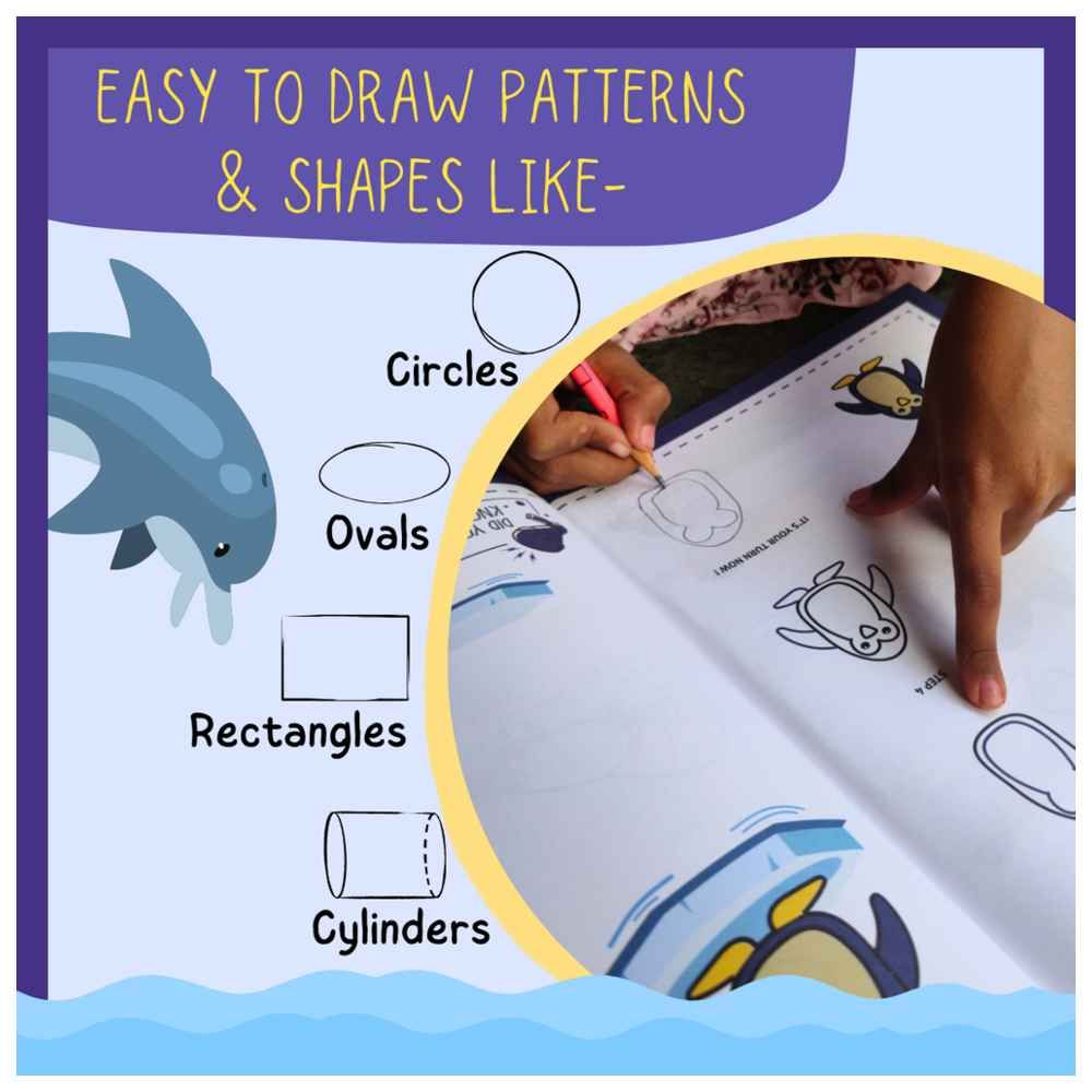 Pepplay - Mystical Marine Life Drawing Book