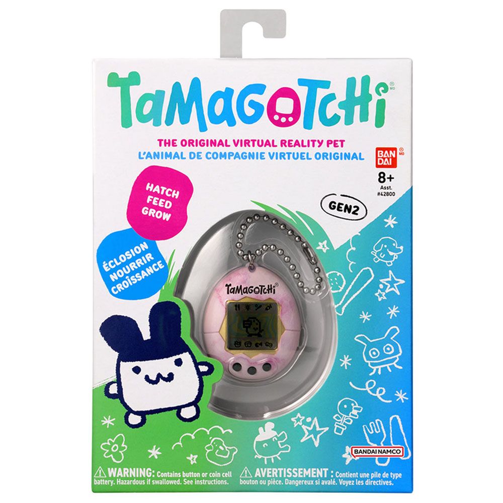 Bandai - Battery Operated Tamagotchi Original Stone Virtual Pet