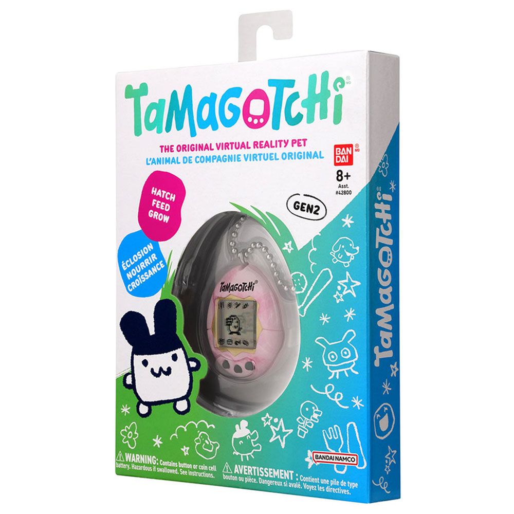 Bandai - Battery Operated Tamagotchi Original Stone Virtual Pet