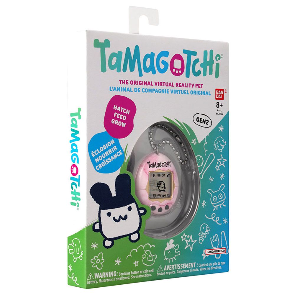 Bandai - Battery Operated Tamagotchi Original Stone Virtual Pet