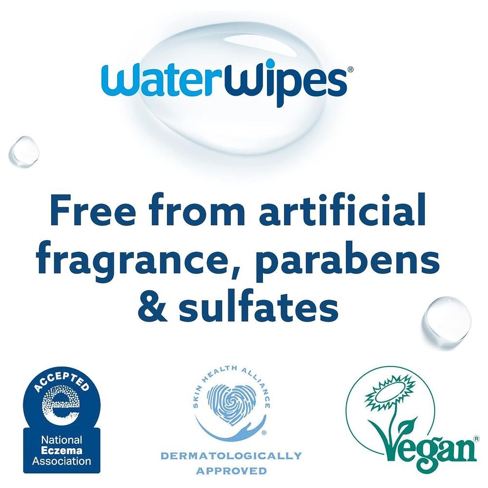 WaterWipes - Plastic-Free Bathing Wipes XL - 192pcs