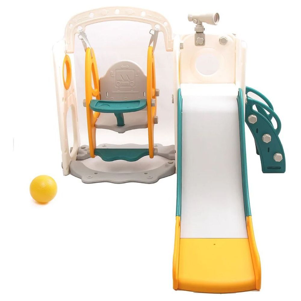 Megastar - 5-In-1 Children's Multiple Activity Playset With Slide