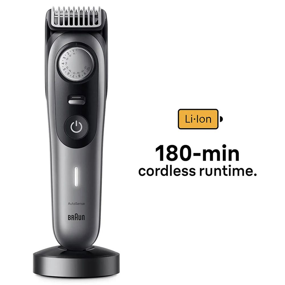 Braun - Series 9 Professional Beard Trimmer Kit - Grey