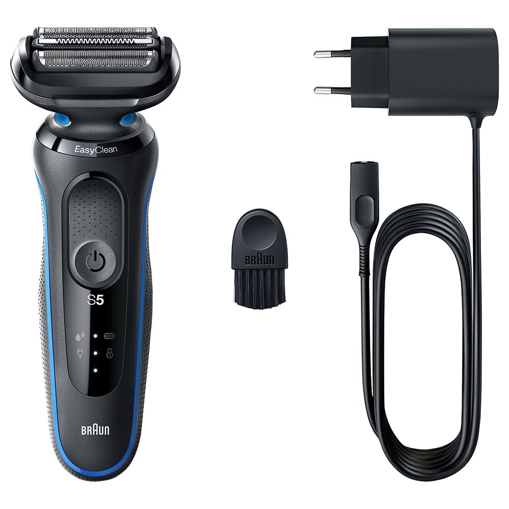 Braun - Series 5 Wet And Dry Shaver - Blue/Black