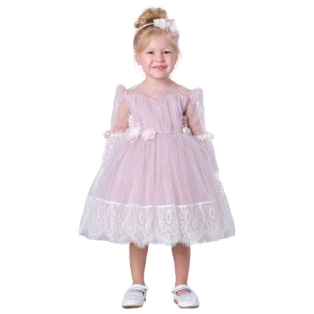 Via Bambino - Baby Dress - Lilac