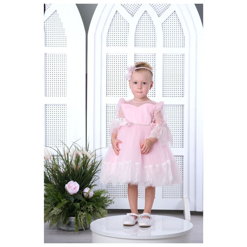 Via Bambino - Baby Dress - Pink