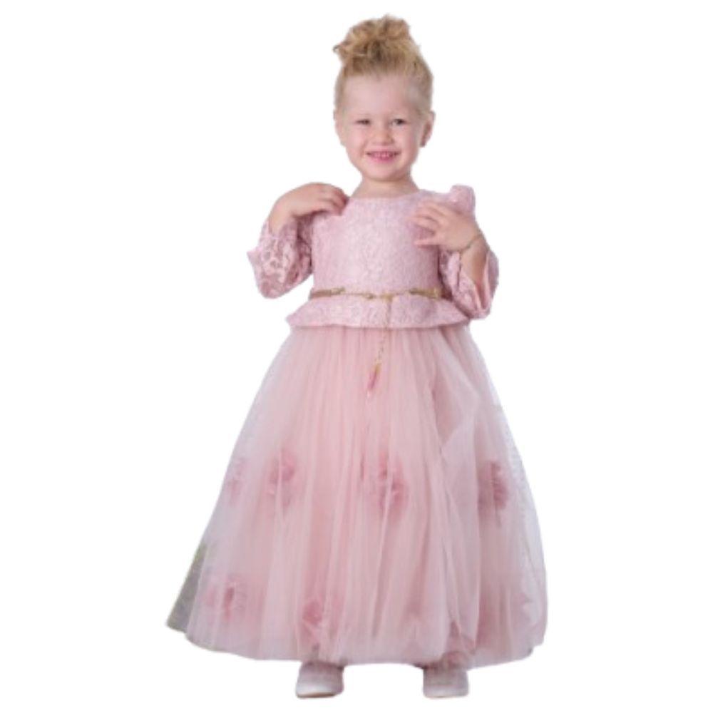 Via Bambino - Baby Dress - Charming Pink