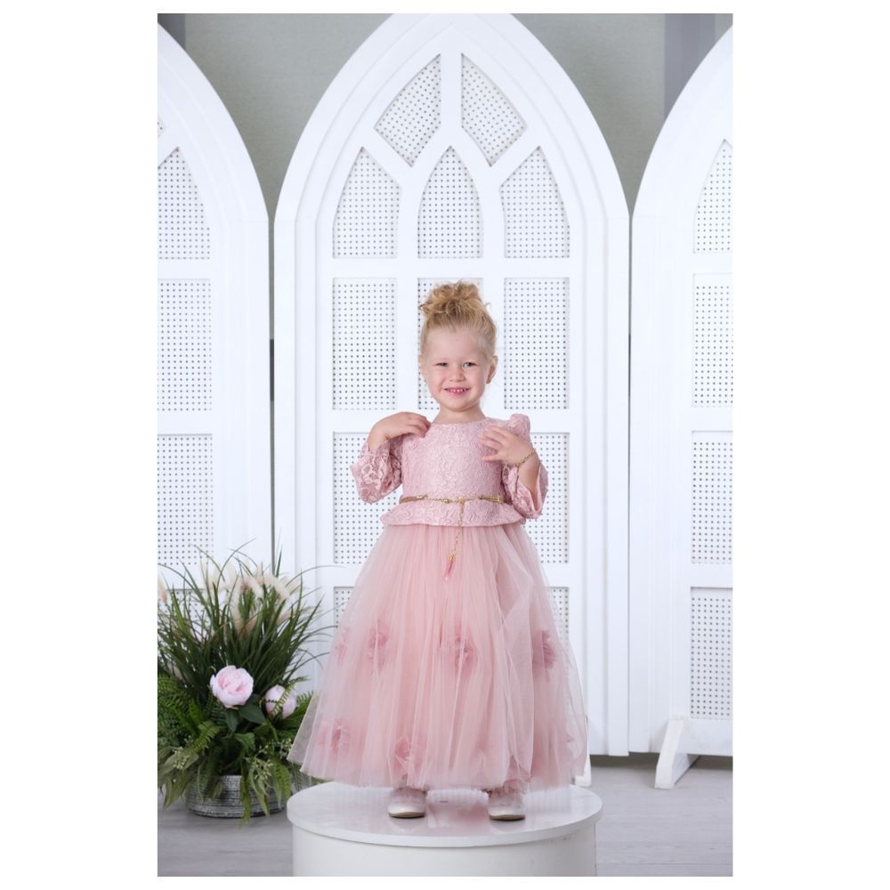 Via Bambino - Baby Dress - Charming Pink