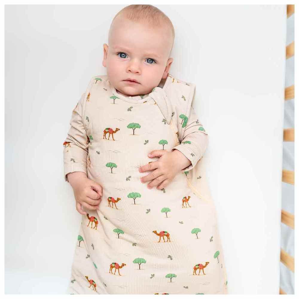 Hushabye - Organic Bamboo Baby Sleep Bag - Camel