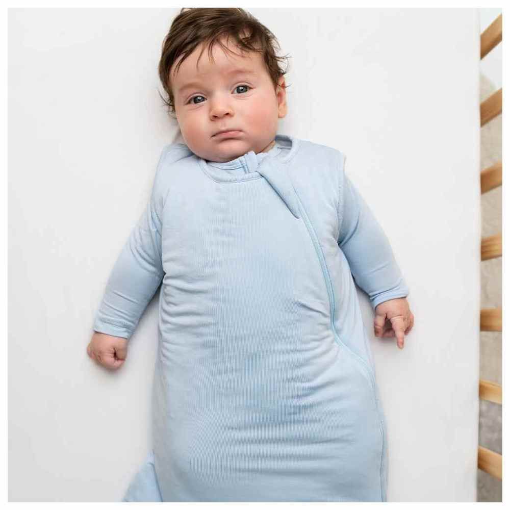 Hushabye - Organic Bamboo Baby Sleep Bag - Baby Blue