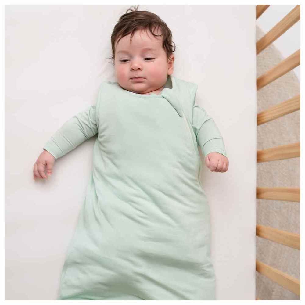 Hushabye - Organic Bamboo Baby Sleep Bag - Light Sage