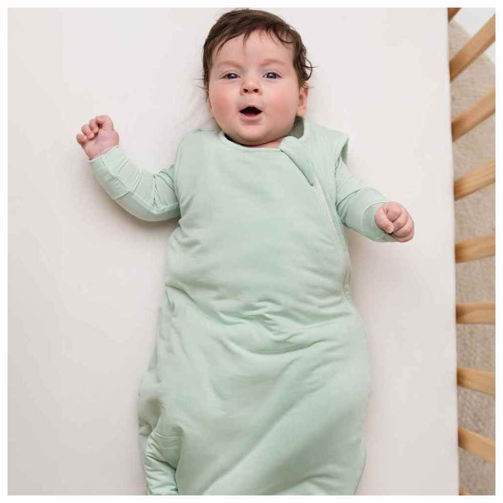 Hushabye - Organic Bamboo Baby Sleep Bag - Light Sage