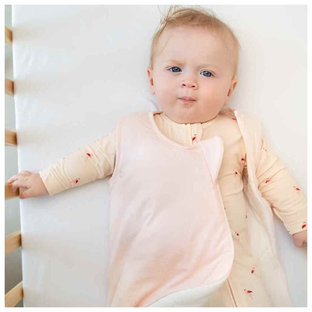 Hushabye - Organic Bamboo Baby Sleep Bag - Pale Pink