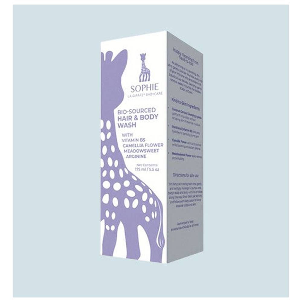 Sophie La Girafe Babycare - Bio-Sourced Hair & Body Wash - 175 ml