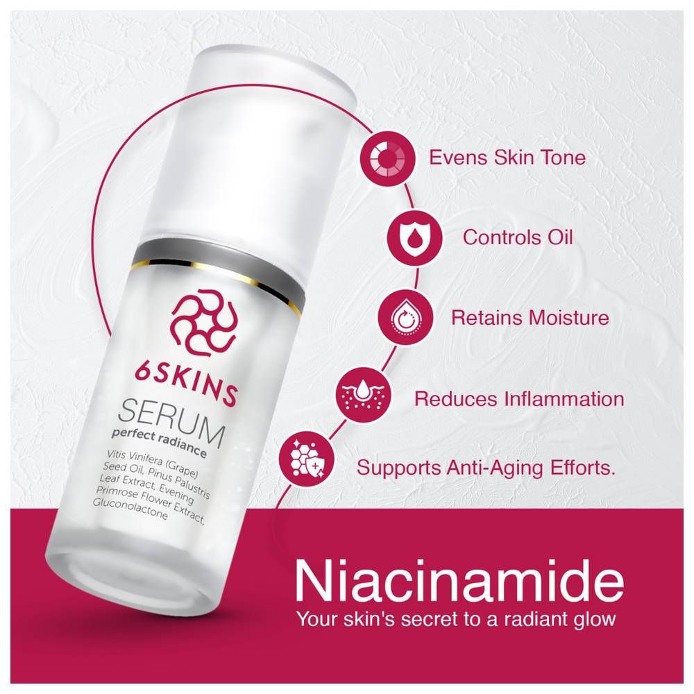 6 Skins - Perfect Radiance Serum - 30 ml