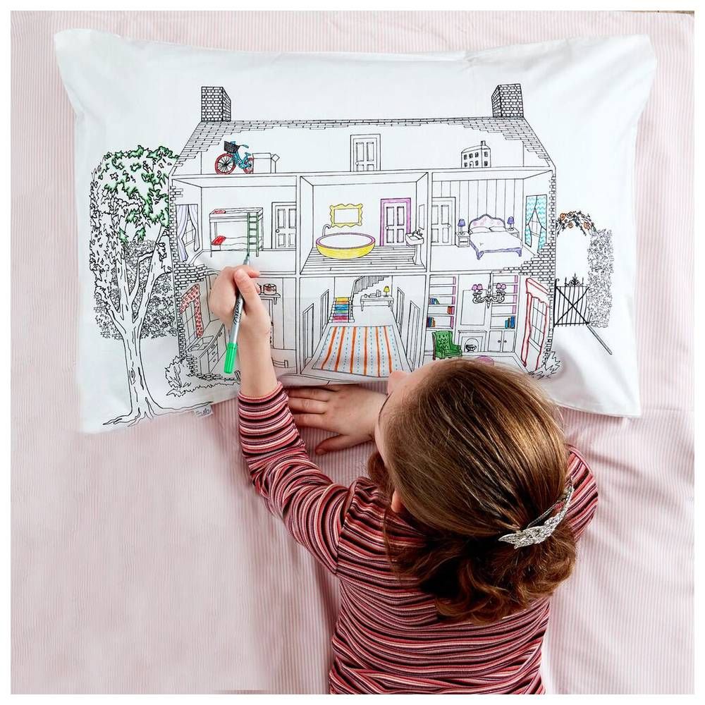 Eat Sleep Doodle - Pillowcase - Home Decorator