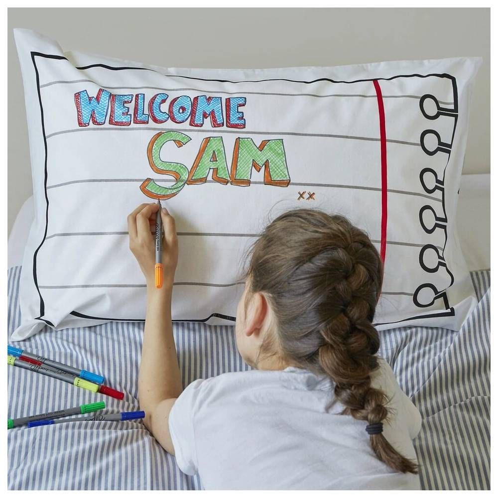 Eat Sleep Doodle - Pillowcase - Doodle