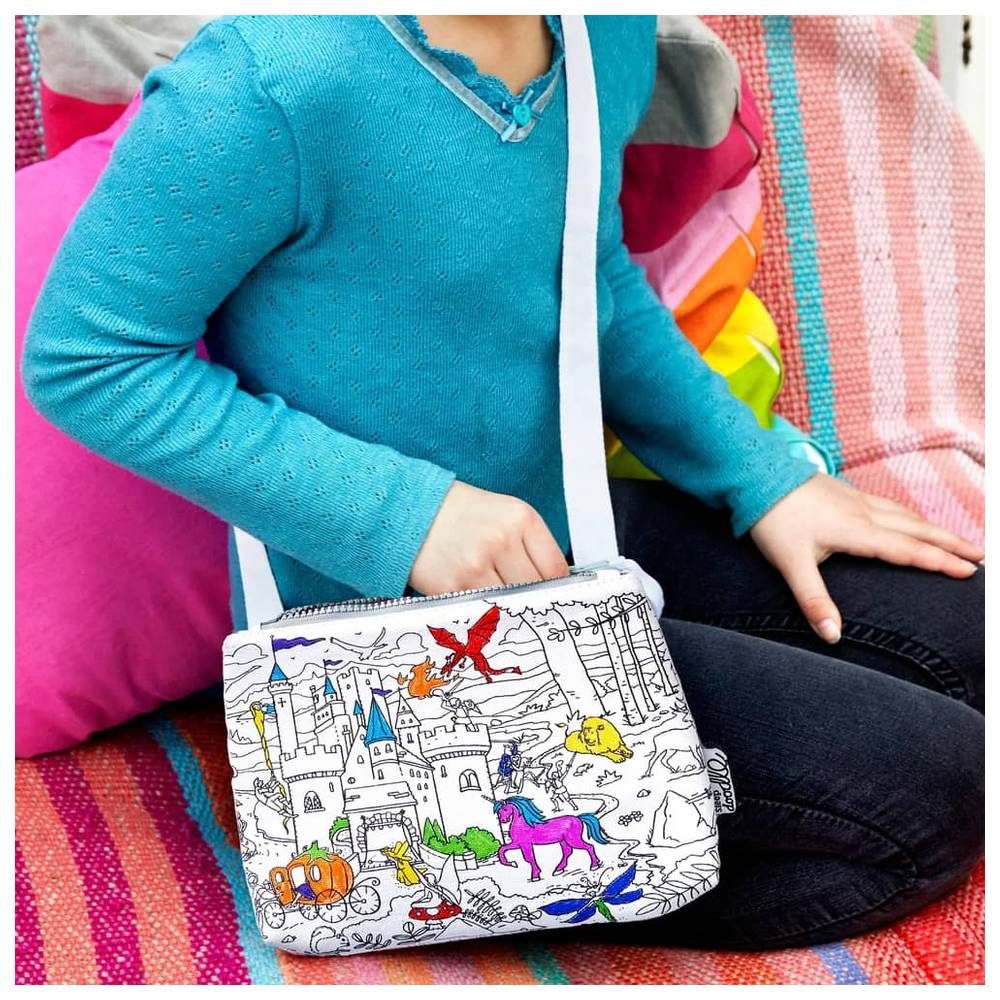 Eat Sleep Doodle - Crossbody Bag - Fairytales And Legends