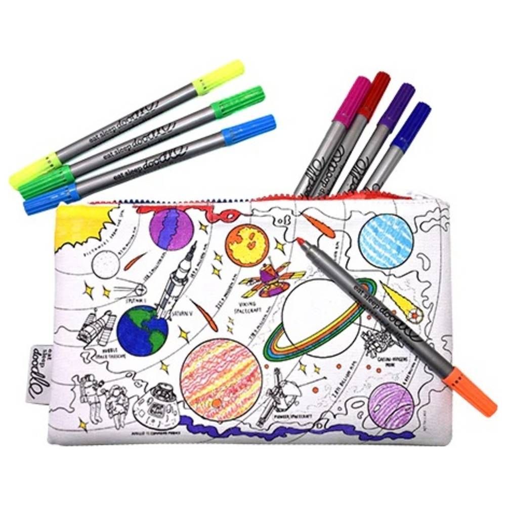 Eat Sleep Doodle - Pencil Case - Space Explorer