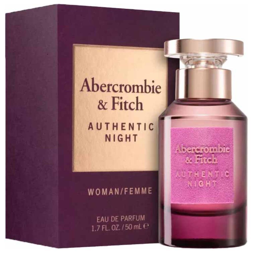 Abercrombie & Fitch - Women's Authentic Night Eau De Parfum - 50 ml