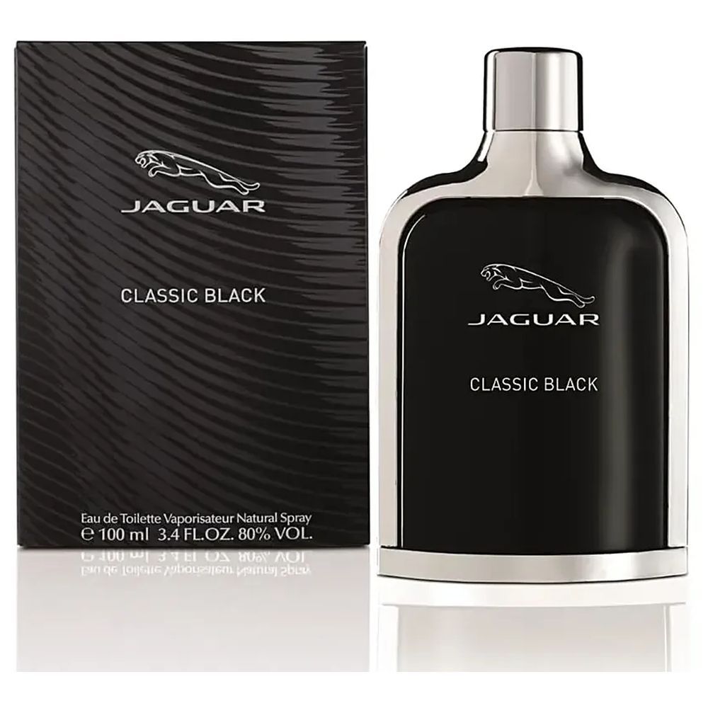 Jaguar - Men's Classic Black Eau De Toilette - 100 ml