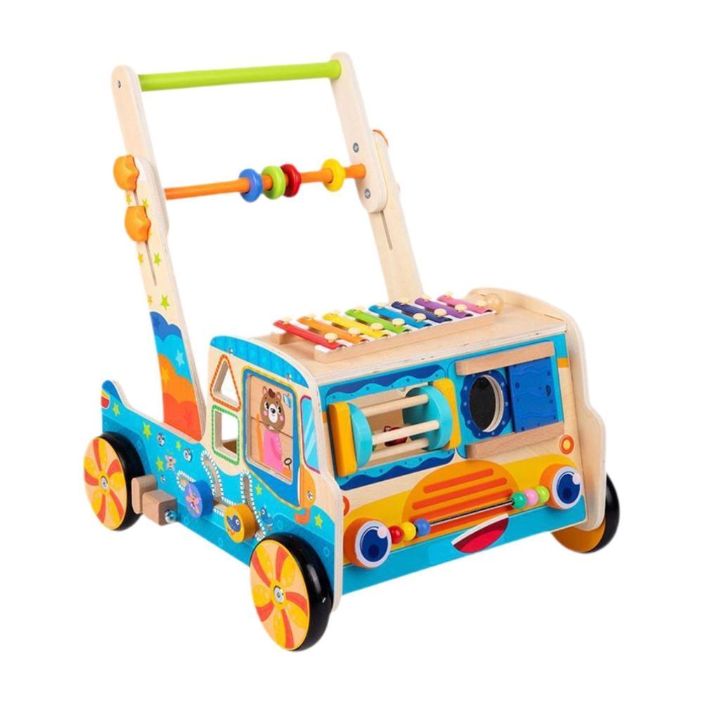 Factory Price - Toddlers Wooden Truck Walker