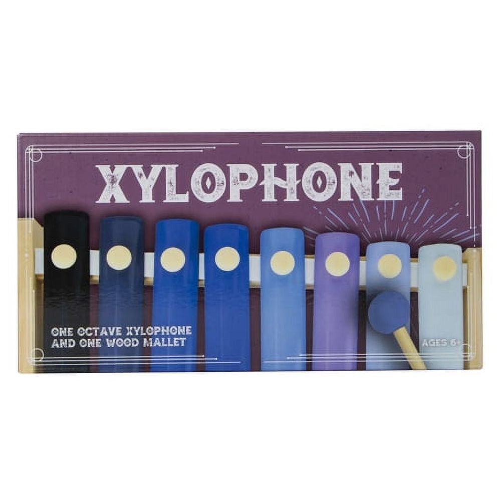 Factory Price - Gradient Wooden Xylophone - Blue