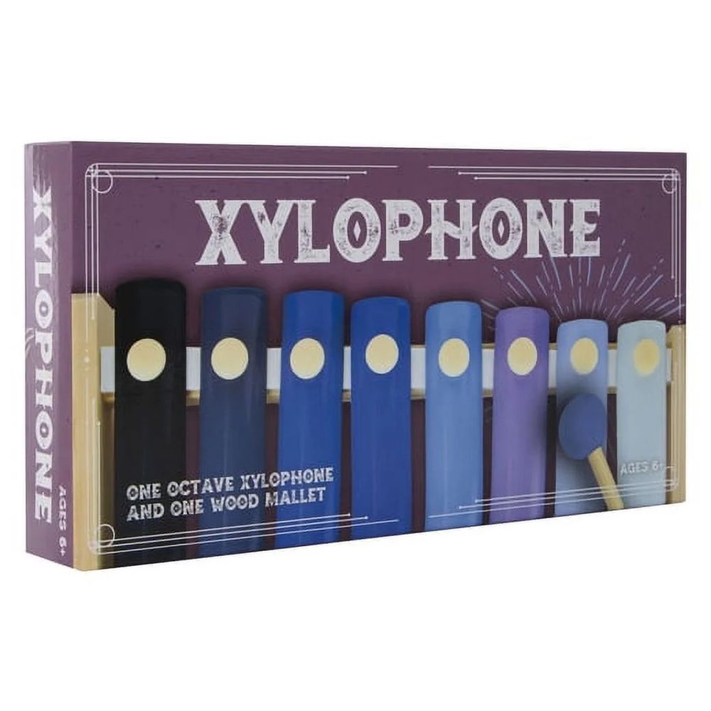 Factory Price - Gradient Wooden Xylophone - Blue