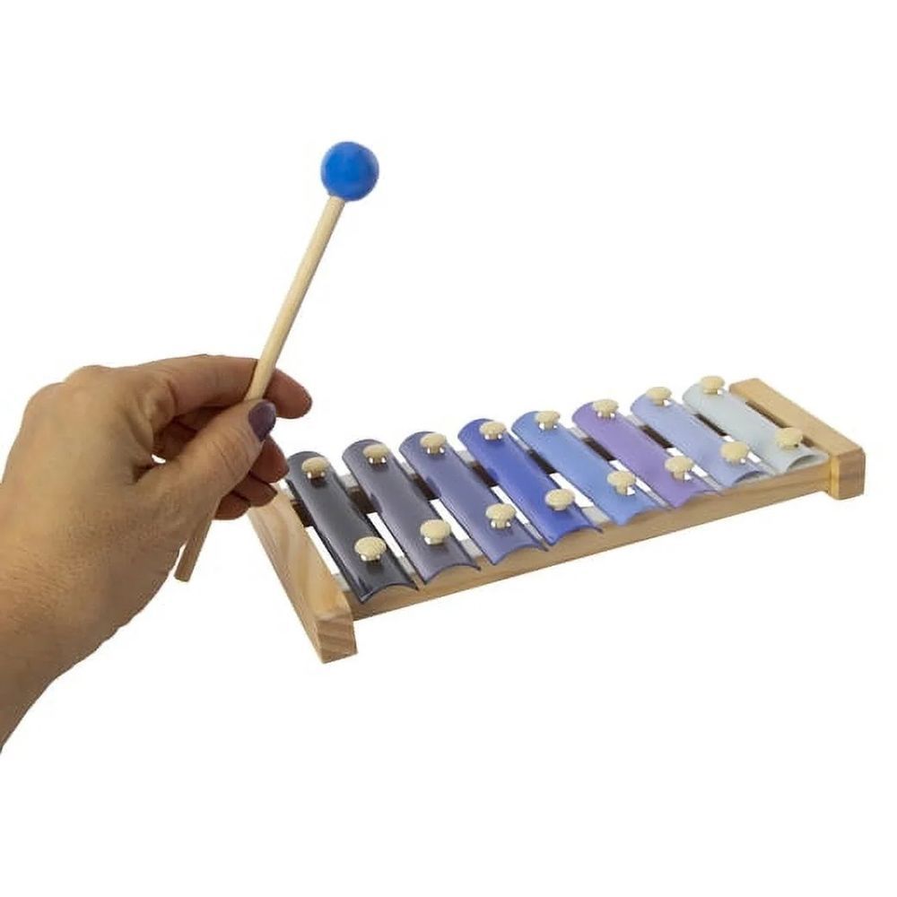 Factory Price - Gradient Wooden Xylophone - Blue