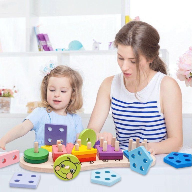 Factory Price - Geometric Shapes Sorting Puzzle Set