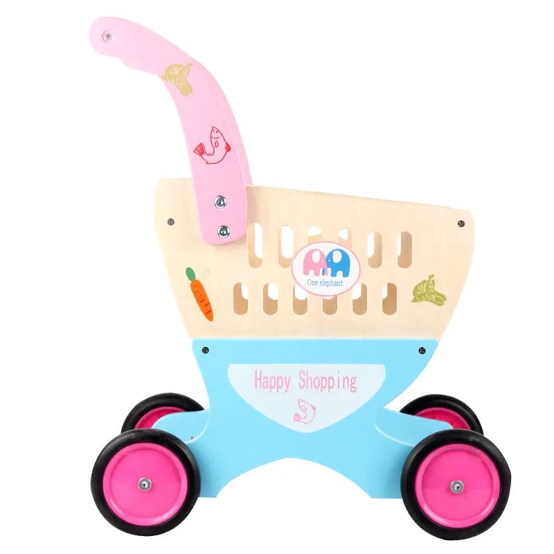 Factory Price - Everyn Wooden Shopping Cart Walker