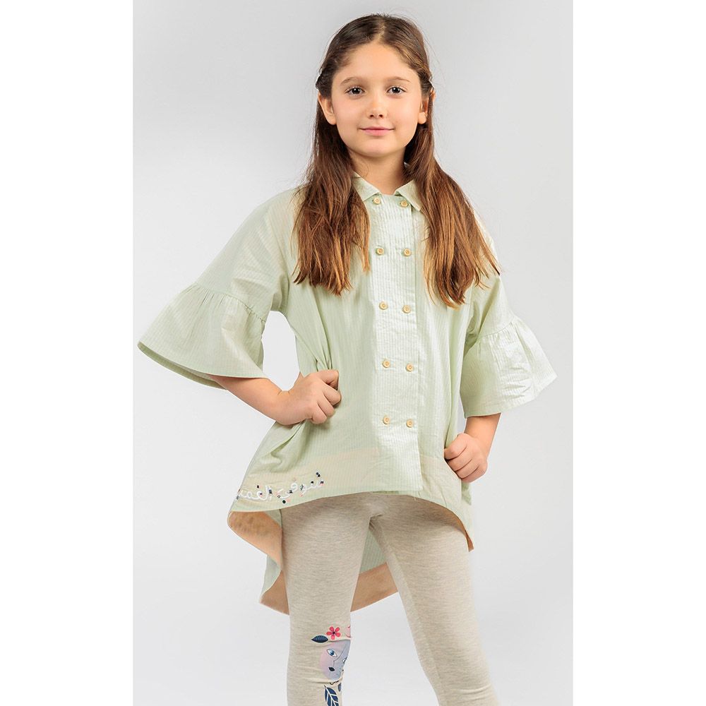 Ein Ghein - Big Girl Shoufi El Amar Long Shirt - White