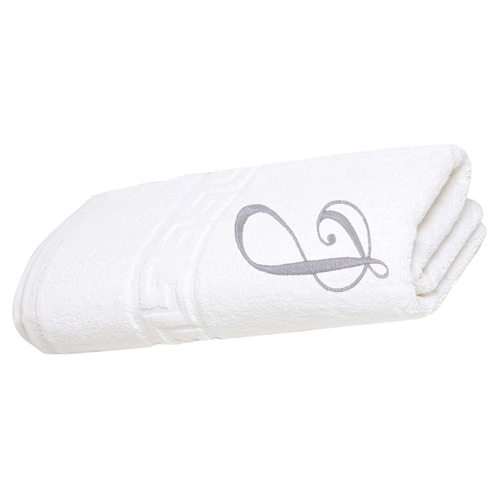 Byft - Magnolia Premium Hand Towel - J Letter Embroidery