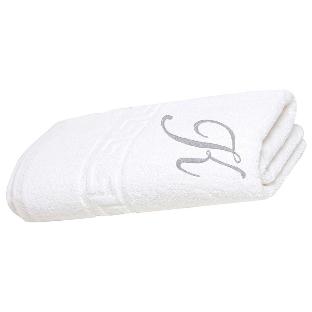 Byft - Magnolia Premium Hand Towel - K Letter Embroidery