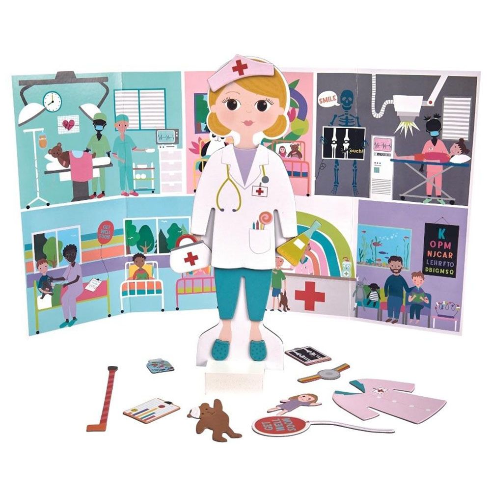 Floss & Rock - Magnetic Dress Up Toy - Florence