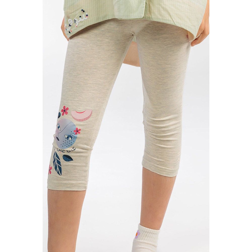 Ein Ghein - Big Girl Shoufi El Amar Leggings - Grey