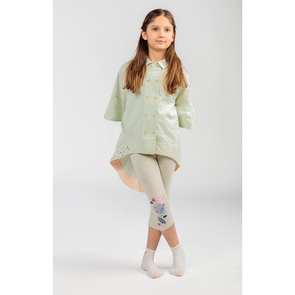 Ein Ghein - Big Girl Shoufi El Amar Leggings - Grey