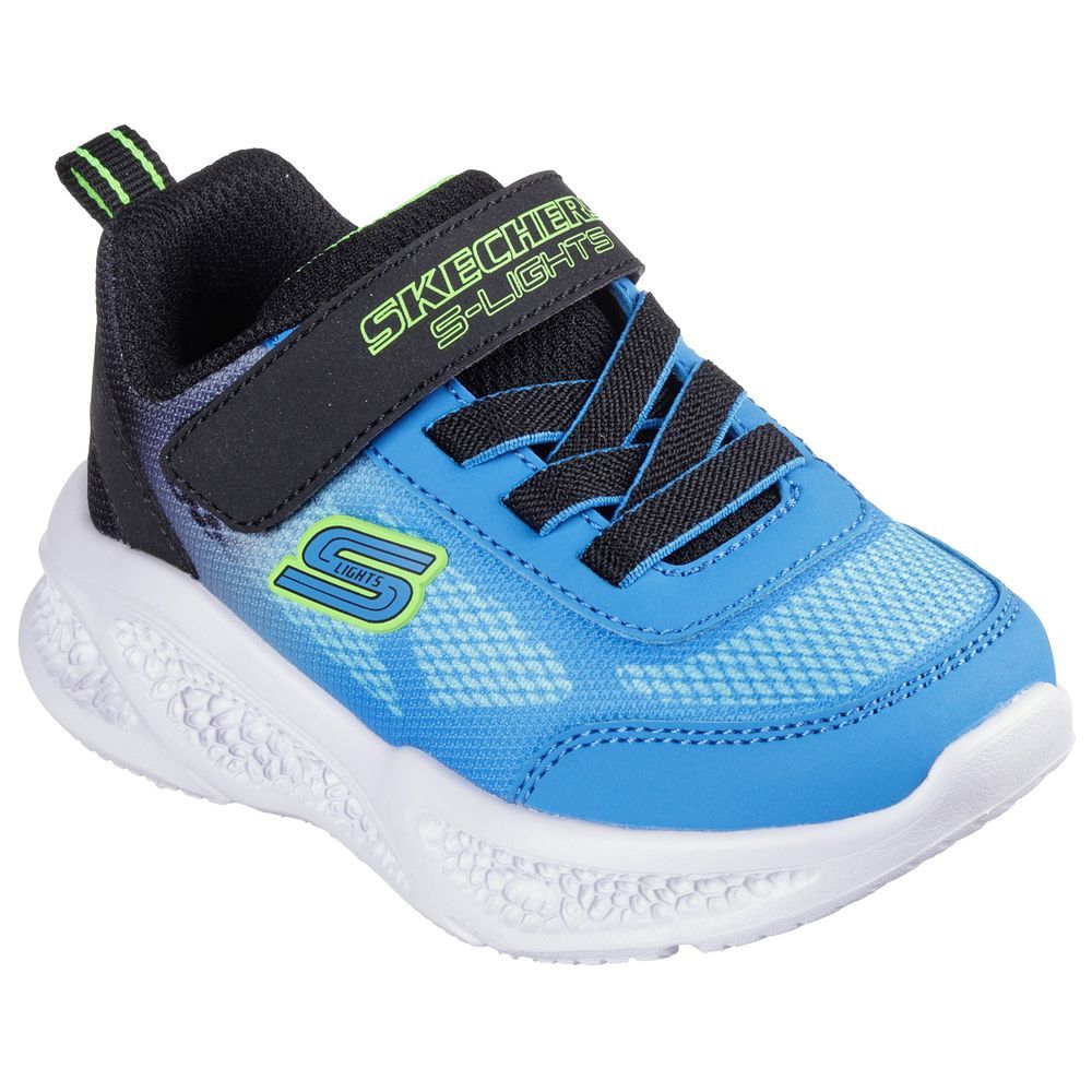 Skechers - Skechers Meteor-Lights Sneakers - Black Blue