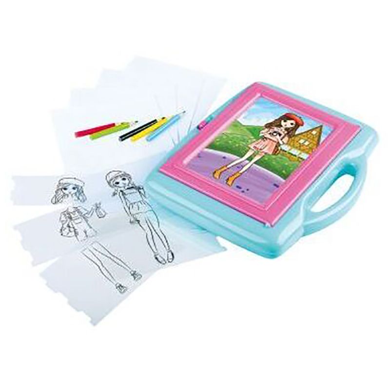 PlayGo - Trace It Up Fashion Artist Kit - 28pcs