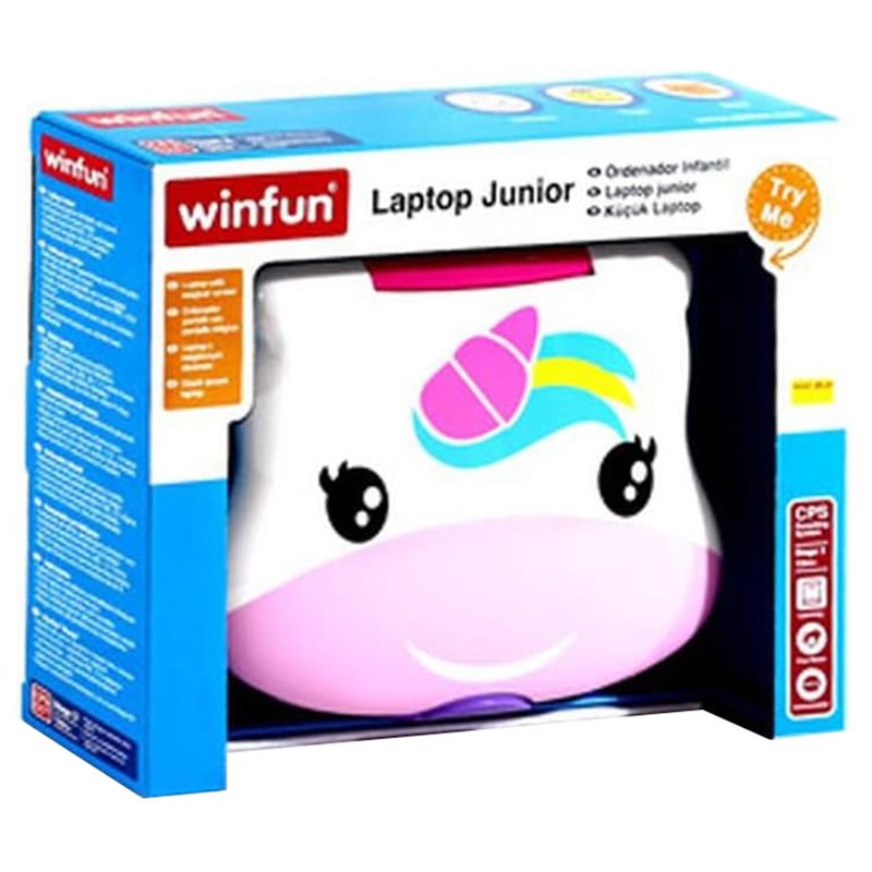 Winfun - Laptop Junior - Unicorn - Pink