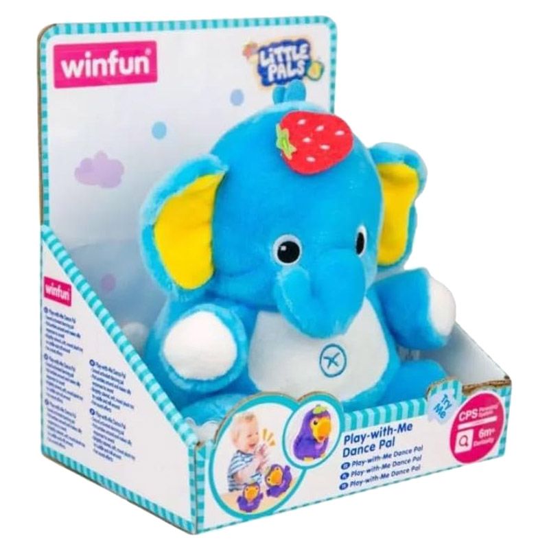 Winfun - Play With Me Dance Pal - Elephant - Blue