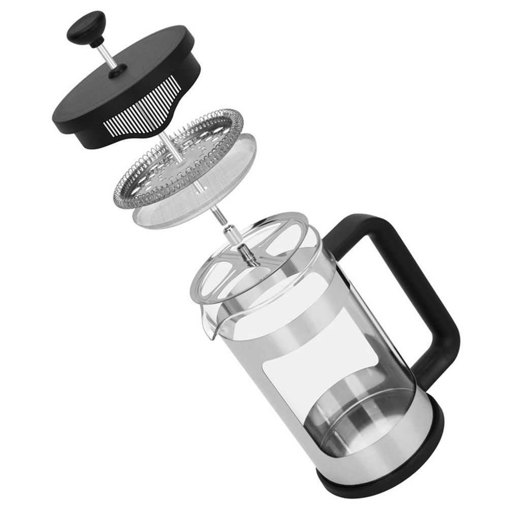 Fissman - Borosilicate Glass French Press Coffee Maker - 1 L