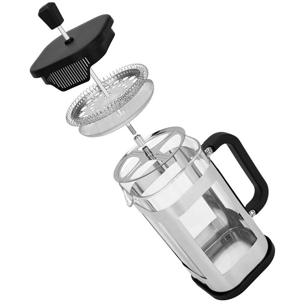 Fissman - French Press Coffee Maker - Clear - 600 ml