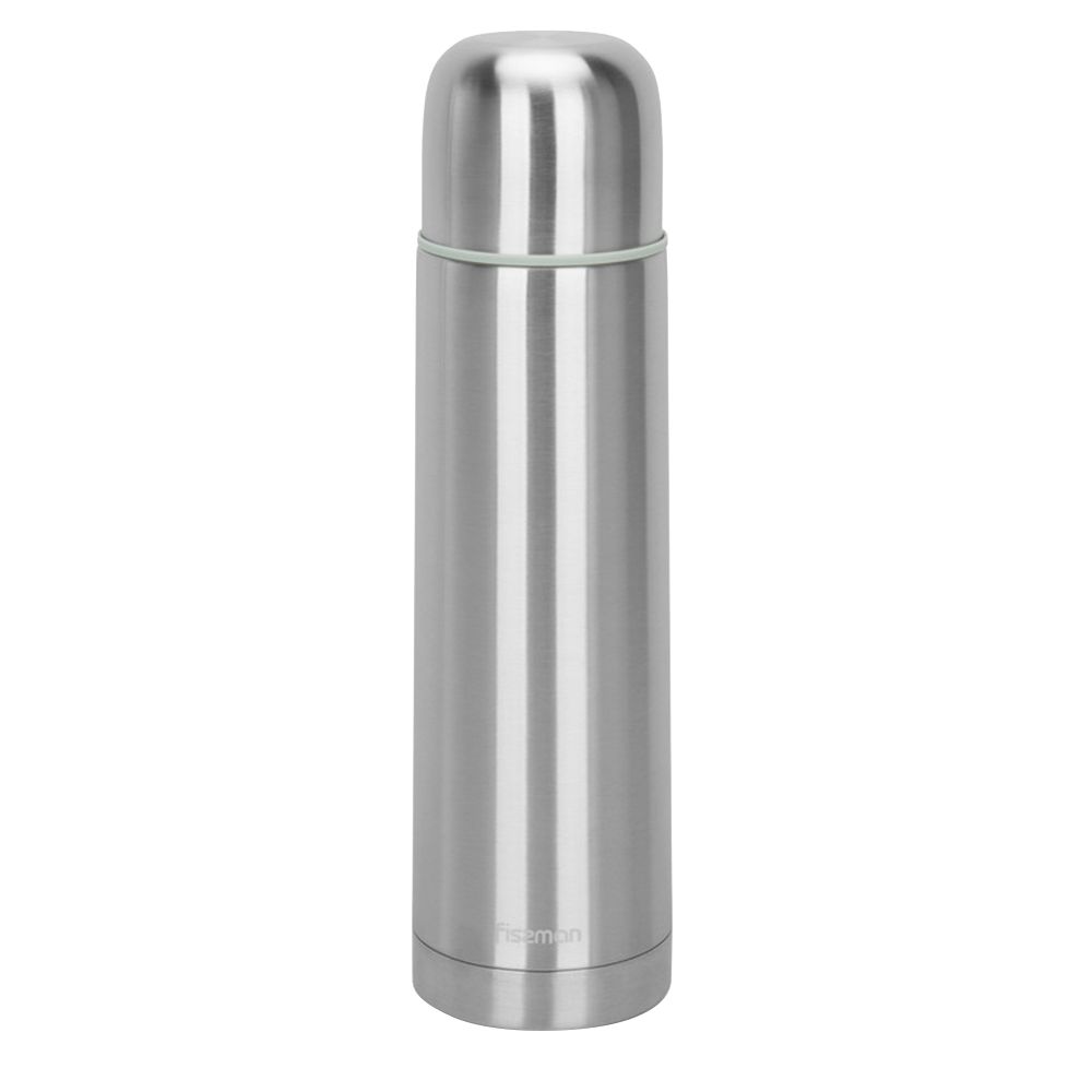 Fissman - Double Wall Vacuum Flask - Silver - 750 ml