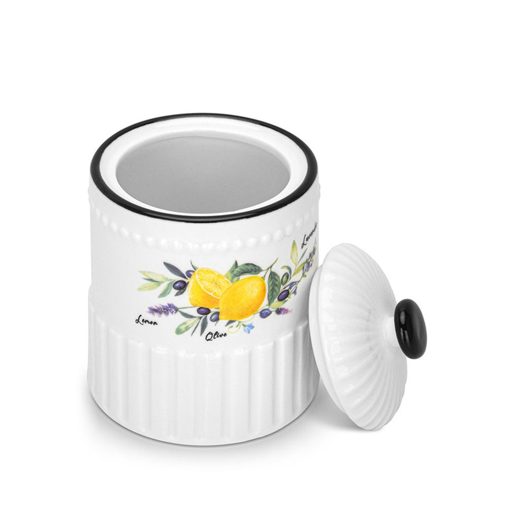 Fissman - Lemon Provence Series Porcelain Sugar Bowl - 270 ml