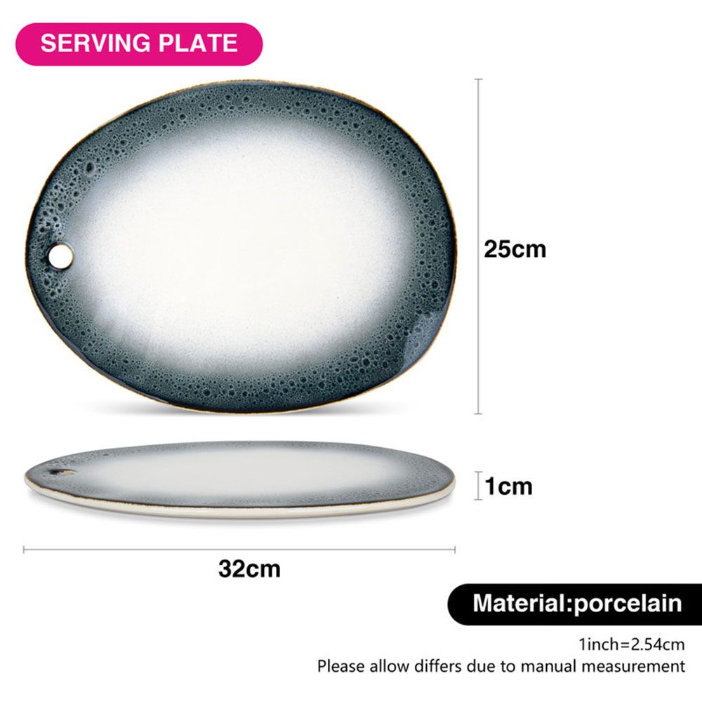 Fissman - Galactica Porcelain Serving Plate - 32 cm