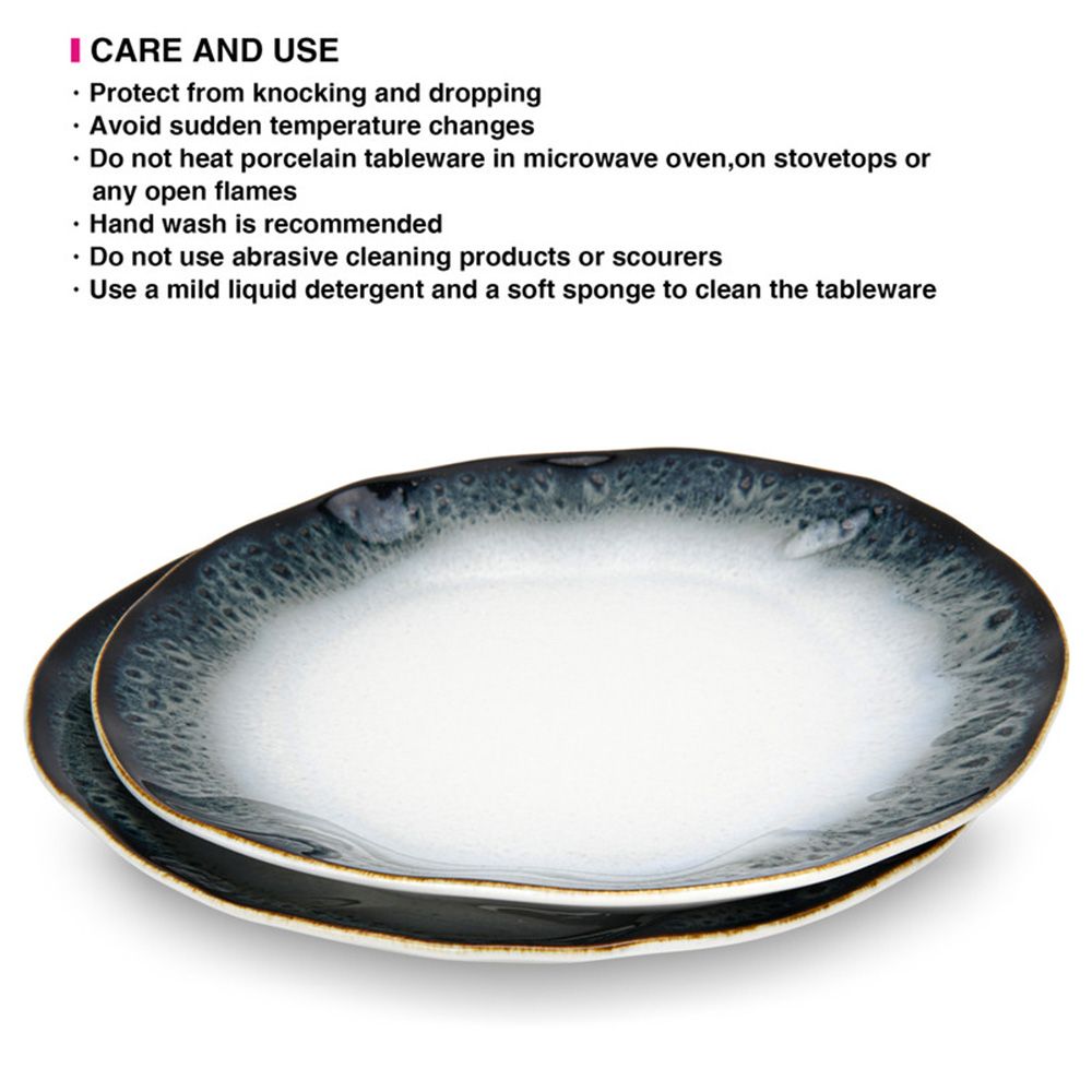 Fissman - Galactica Porcelain Plate - 26 cm - 2pcs