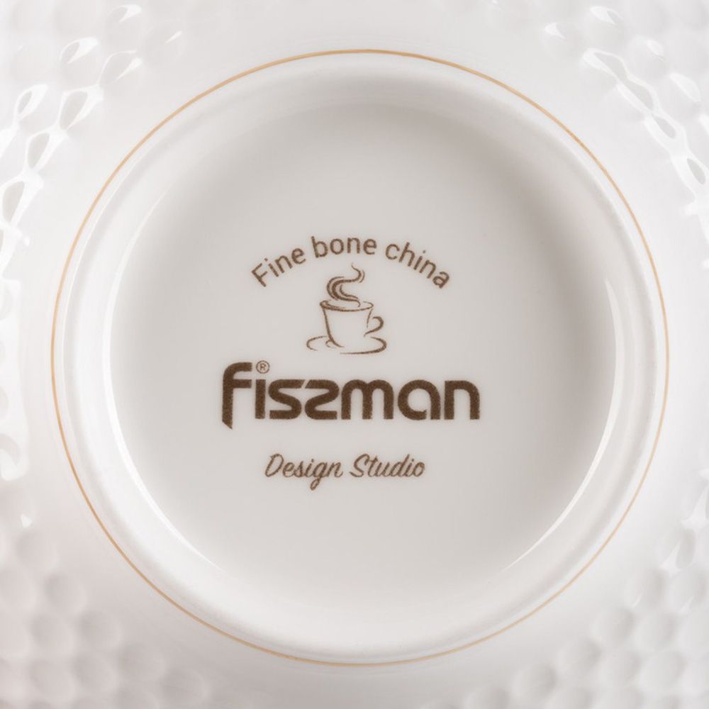 Fissman - Noemi Series Fine Bone China Bowl - White - 340 ml