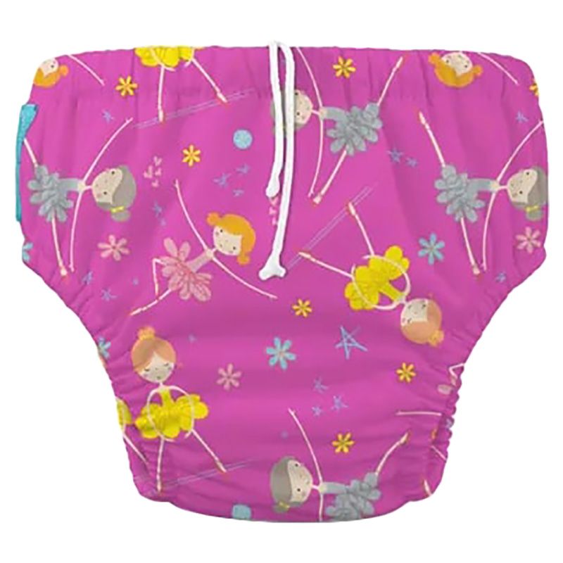 Charlie Banana - 2-In-1 Swim Diaper And Training Pants - Pink - Size M - 7-9kg